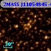 2MASS J11054845-6113414