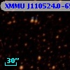 XMMU J110524.0-651825