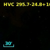 HVC 295.7-24.8+165