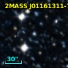 2MASS J01161311-7248256
