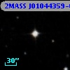 2MASS J01044359-6220082