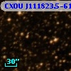 CXOU J111823.5-612719
