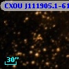 CXOU J111905.1-612714
