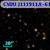 CXOU J111911.8-613026