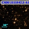 CXOU J111842.3-613058