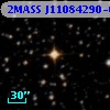 2MASS J11084290-6934285
