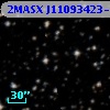 2MASX J11093423-6919562