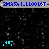 2MASX J11100187-6947101