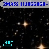 2MASS J11055050-7015233