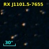 RX J1101.5-7655