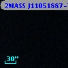 2MASS J11051887-7757389