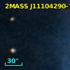 2MASS J11104290-7634048