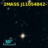2MASS J11054842-7640158
