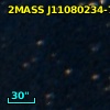 2MASS J11080234-7640343