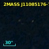 2MASS J11085176-7632502