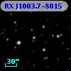 RX J1003.7-8015
