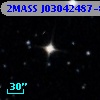 2MASS J03042487-8418091