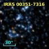 IRAS 00351-7316