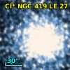 Cl* NGC  419     LE      27
