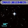 2MASS J01194028-7413534