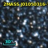 2MASS J01050316-7211030