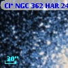 Cl* NGC  362    HAR    2412