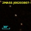 2MASS J00203807-5724312