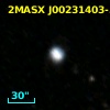 2MASX J00231403-5358239