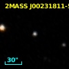 2MASS J00231811-5250324