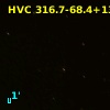 HVC 316.7-68.4+139