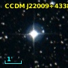 CCDM J22009+4338AB