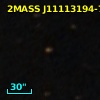 2MASS J11113194-7728100