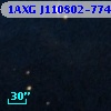 1AXG J110802-7743
