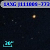 1AXG J111008-7737