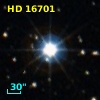 HD  16701