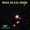 IRAS 01151-8406