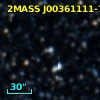 2MASS J00361111-7408034