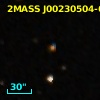 2MASS J00230504-6428510