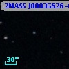 2MASS J00035828-6104194