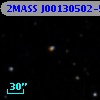 2MASS J00130502-5642232