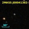 2MASS J00041382-5837231