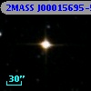 2MASS J00015695-5250068