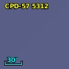 CPD-57  5312