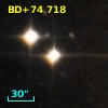 BD+74   718