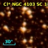 Cl* NGC 4103     SC      12