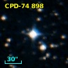CPD-74   898