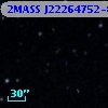 2MASS J22264752-8618164