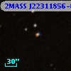 2MASS J22311856-8321207