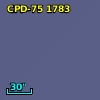 CPD-75  1783