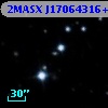 2MASX J17064316+7835575